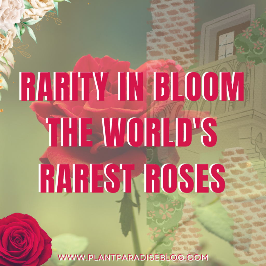 World's Rarest Roses